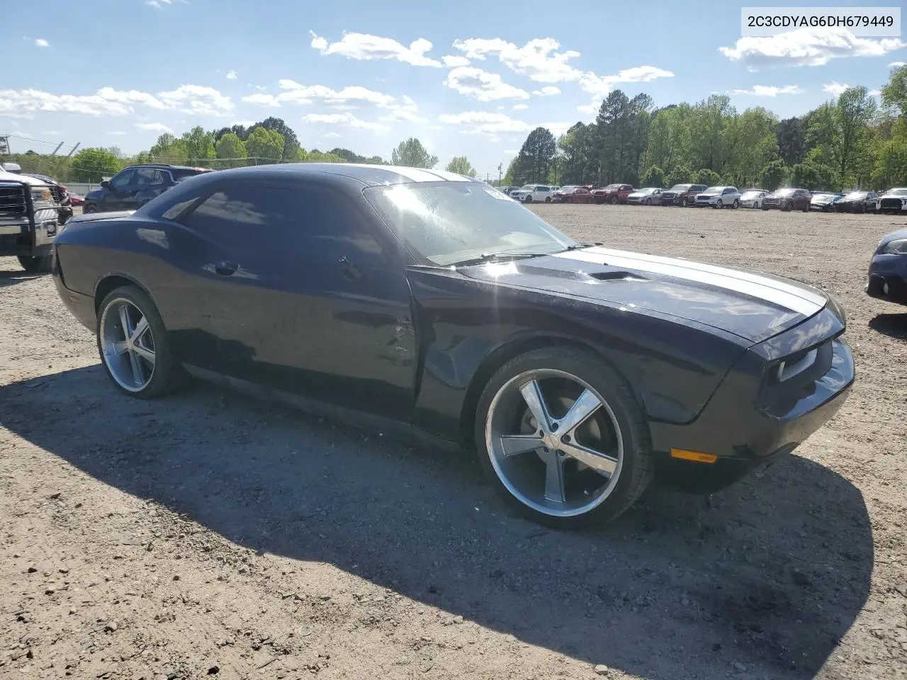 2013 Dodge Challenger Sxt VIN: 2C3CDYAG6DH679449 Lot: 52784705