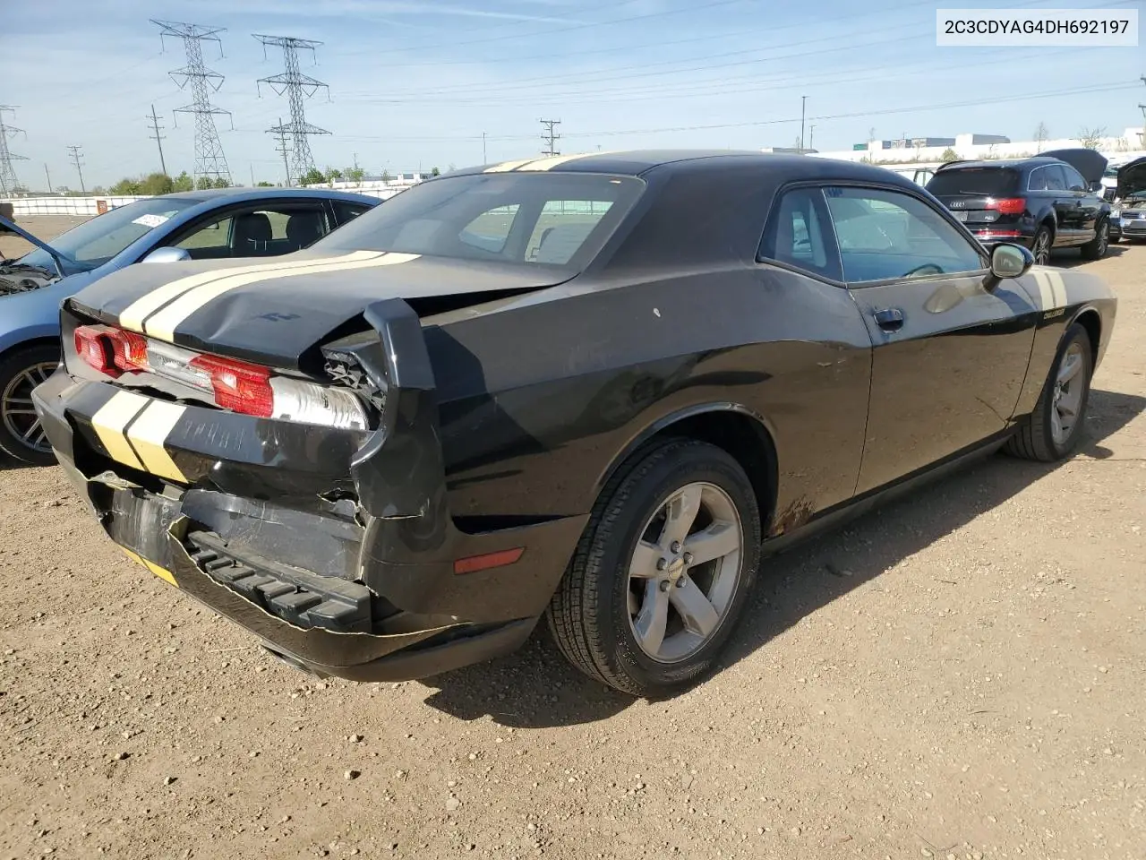 2013 Dodge Challenger Sxt VIN: 2C3CDYAG4DH692197 Lot: 56490475