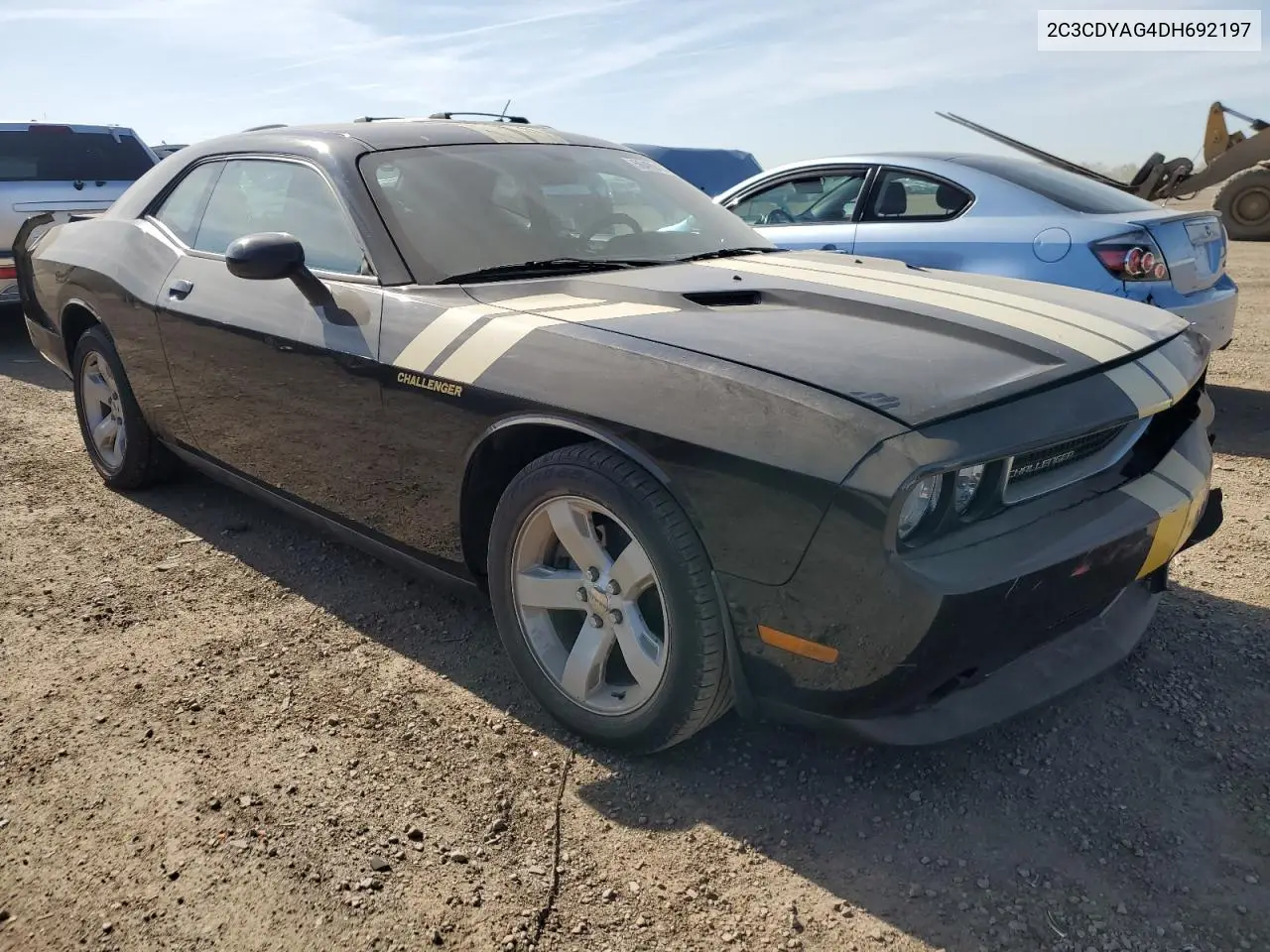 2013 Dodge Challenger Sxt VIN: 2C3CDYAG4DH692197 Lot: 56490475