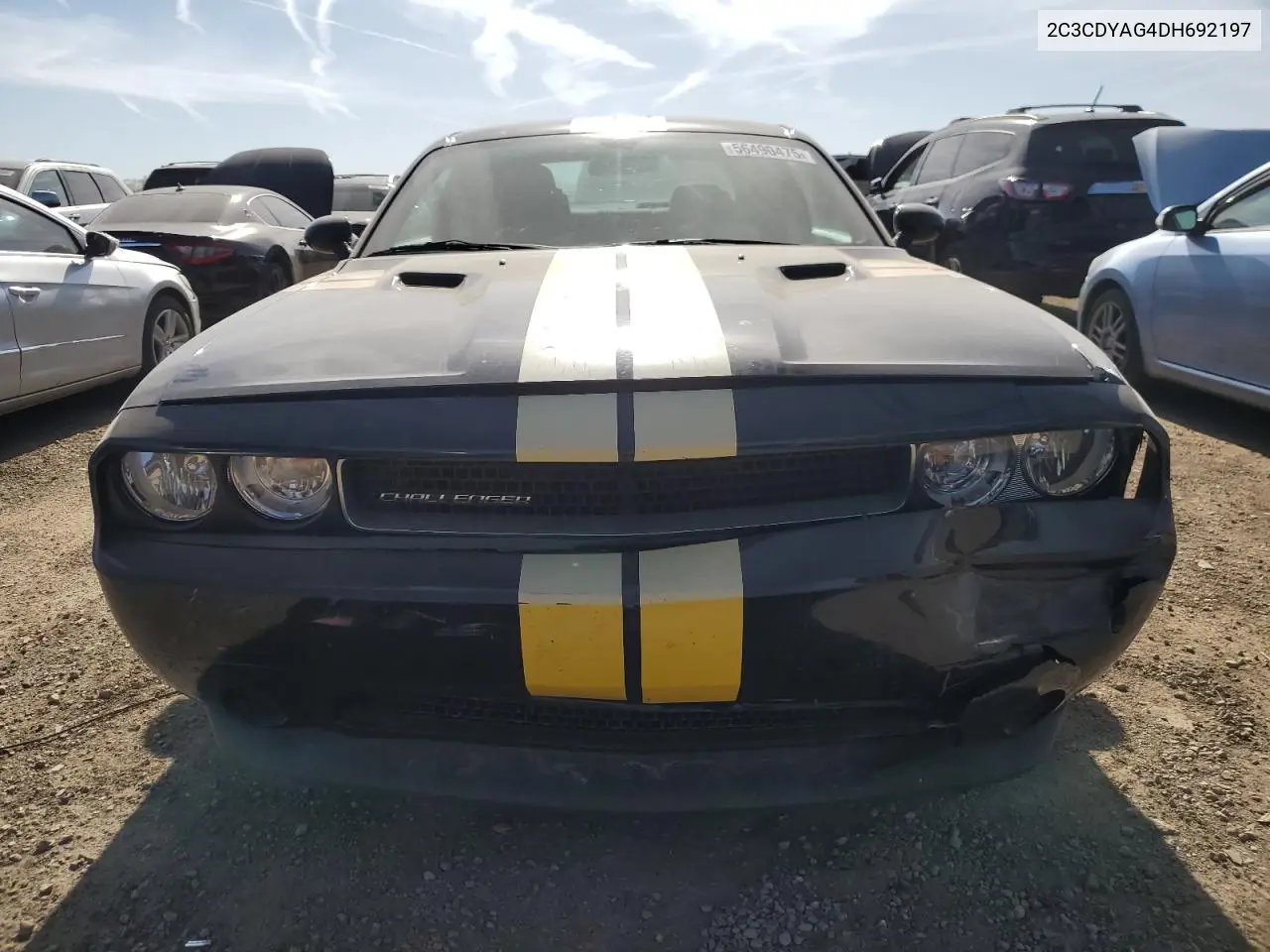 2013 Dodge Challenger Sxt VIN: 2C3CDYAG4DH692197 Lot: 56490475