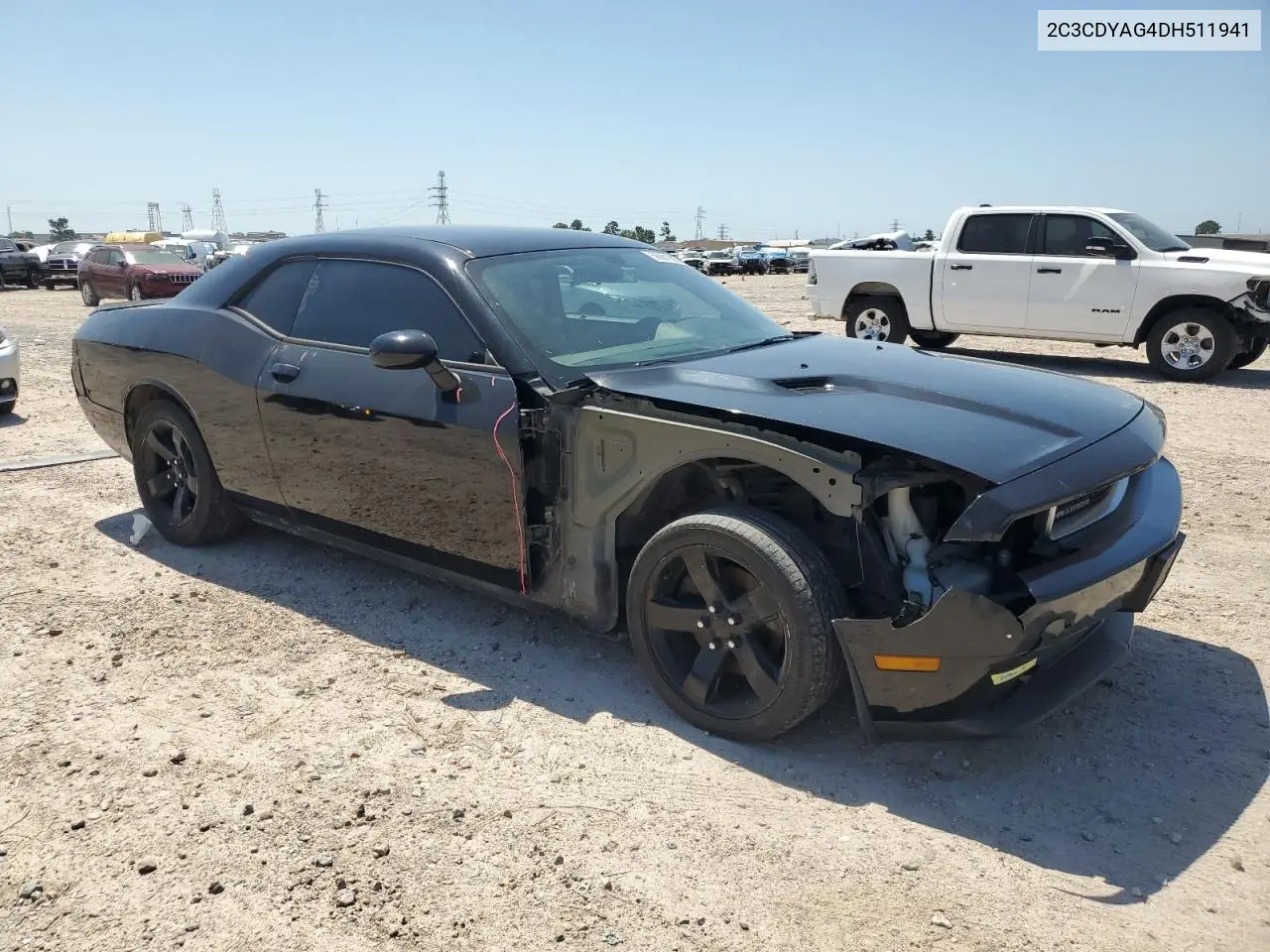 2013 Dodge Challenger Sxt VIN: 2C3CDYAG4DH511941 Lot: 56981995