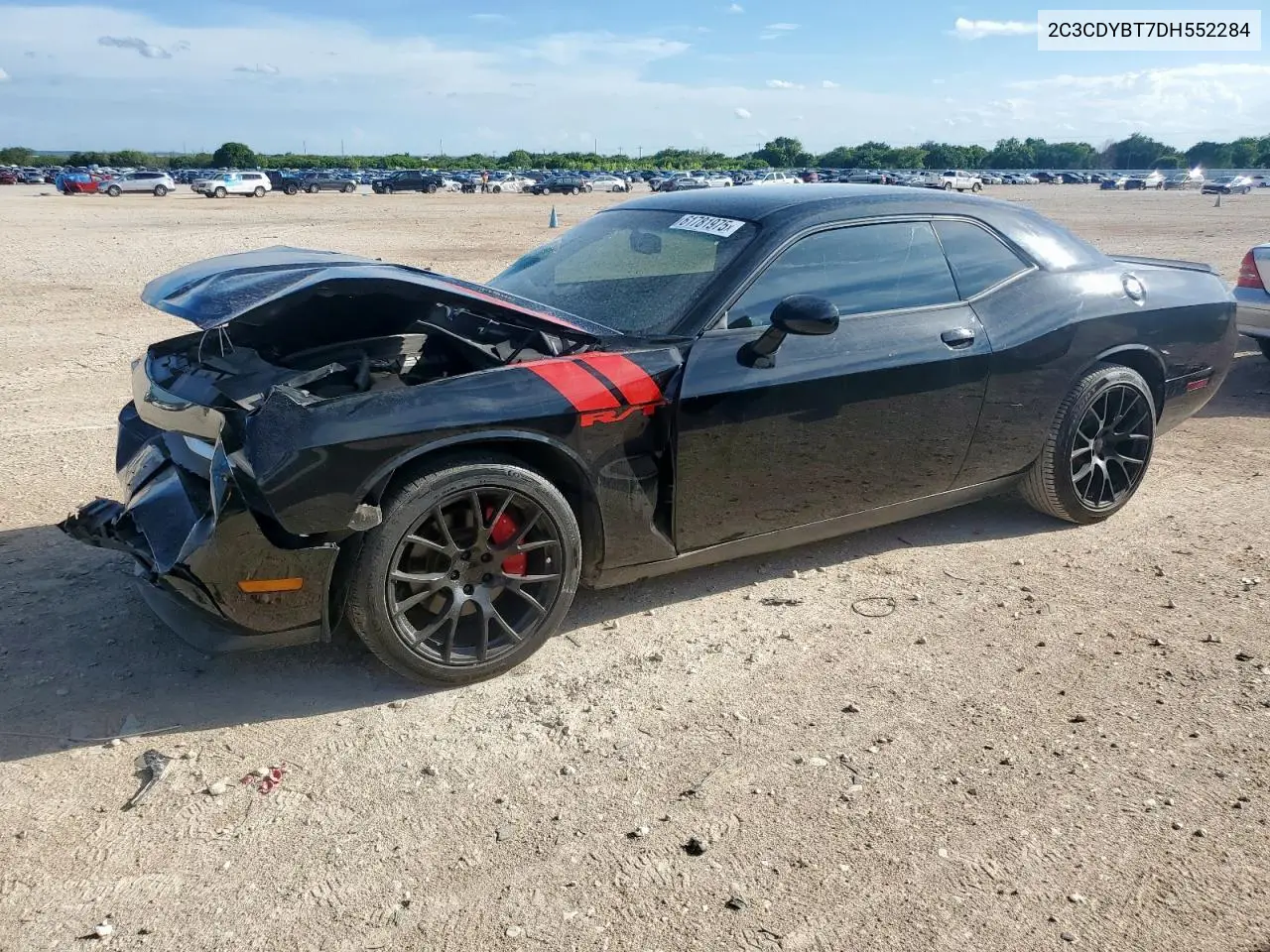 2013 Dodge Challenger R/T VIN: 2C3CDYBT7DH552284 Lot: 61781975
