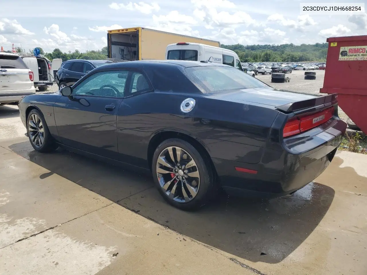 2013 Dodge Challenger Srt-8 VIN: 2C3CDYCJ1DH668254 Lot: 62082365