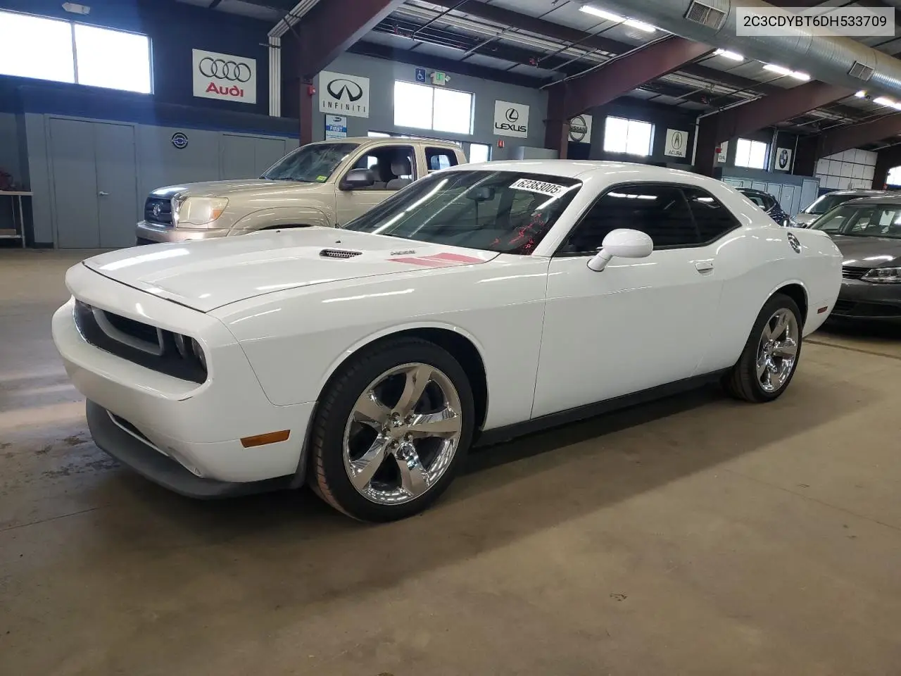 2013 Dodge Challenger R/T VIN: 2C3CDYBT6DH533709 Lot: 62383005