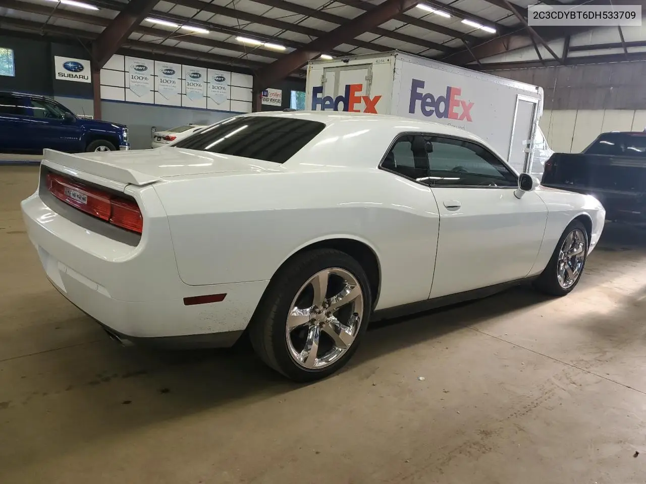 2013 Dodge Challenger R/T VIN: 2C3CDYBT6DH533709 Lot: 62383005