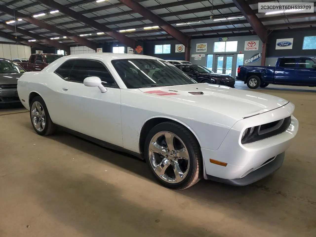 2013 Dodge Challenger R/T VIN: 2C3CDYBT6DH533709 Lot: 62383005