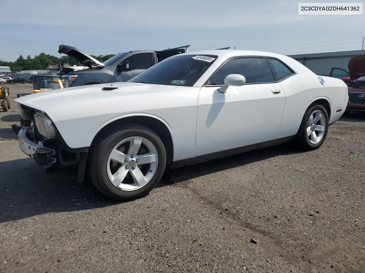 2013 Dodge Challenger Sxt VIN: 2C3CDYAG2DH641362 Lot: 62406085