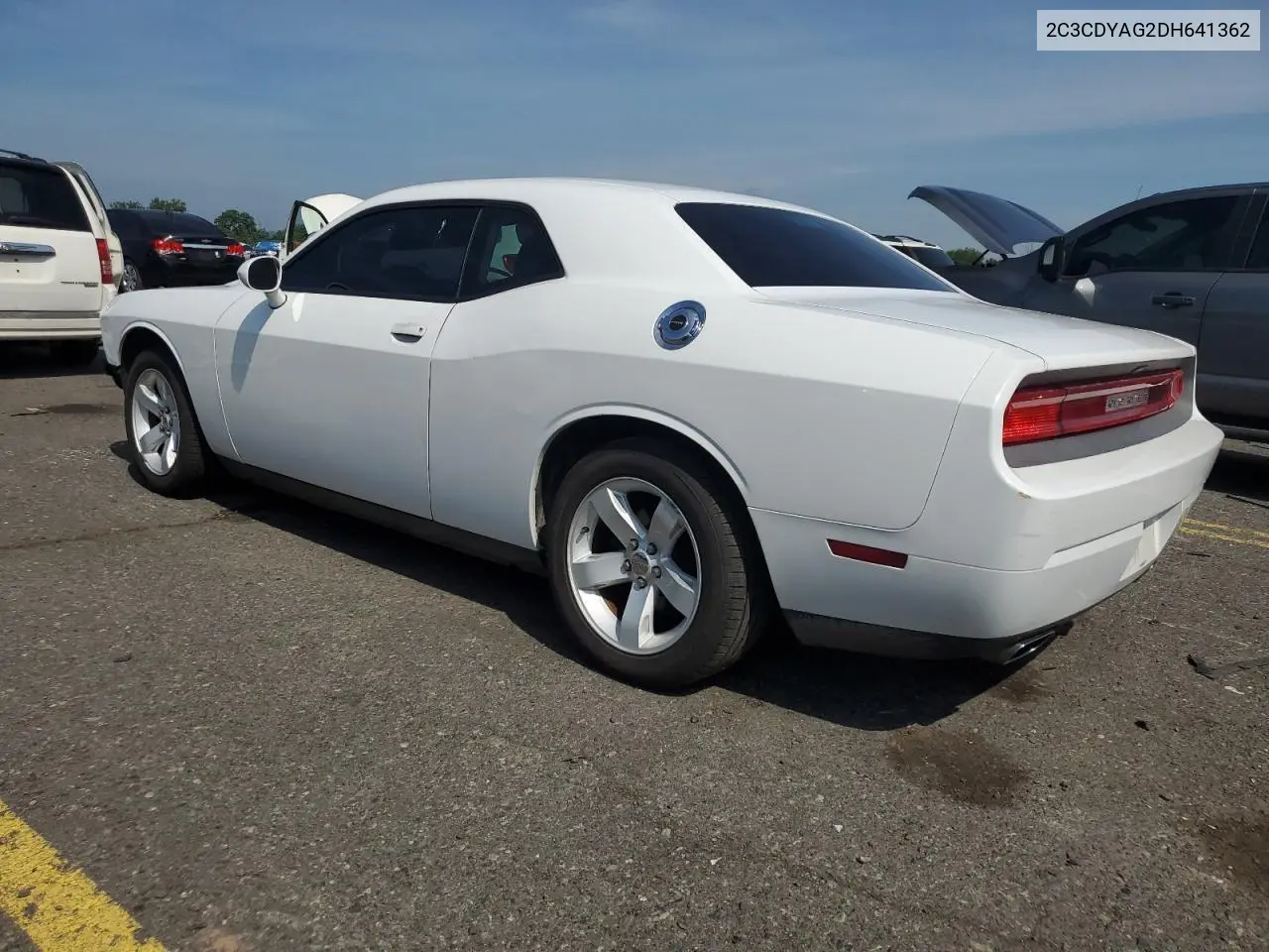 2013 Dodge Challenger Sxt VIN: 2C3CDYAG2DH641362 Lot: 62406085