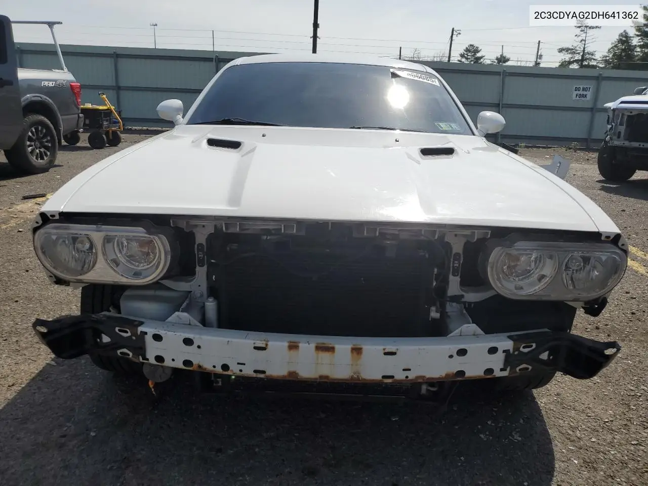 2013 Dodge Challenger Sxt VIN: 2C3CDYAG2DH641362 Lot: 62406085