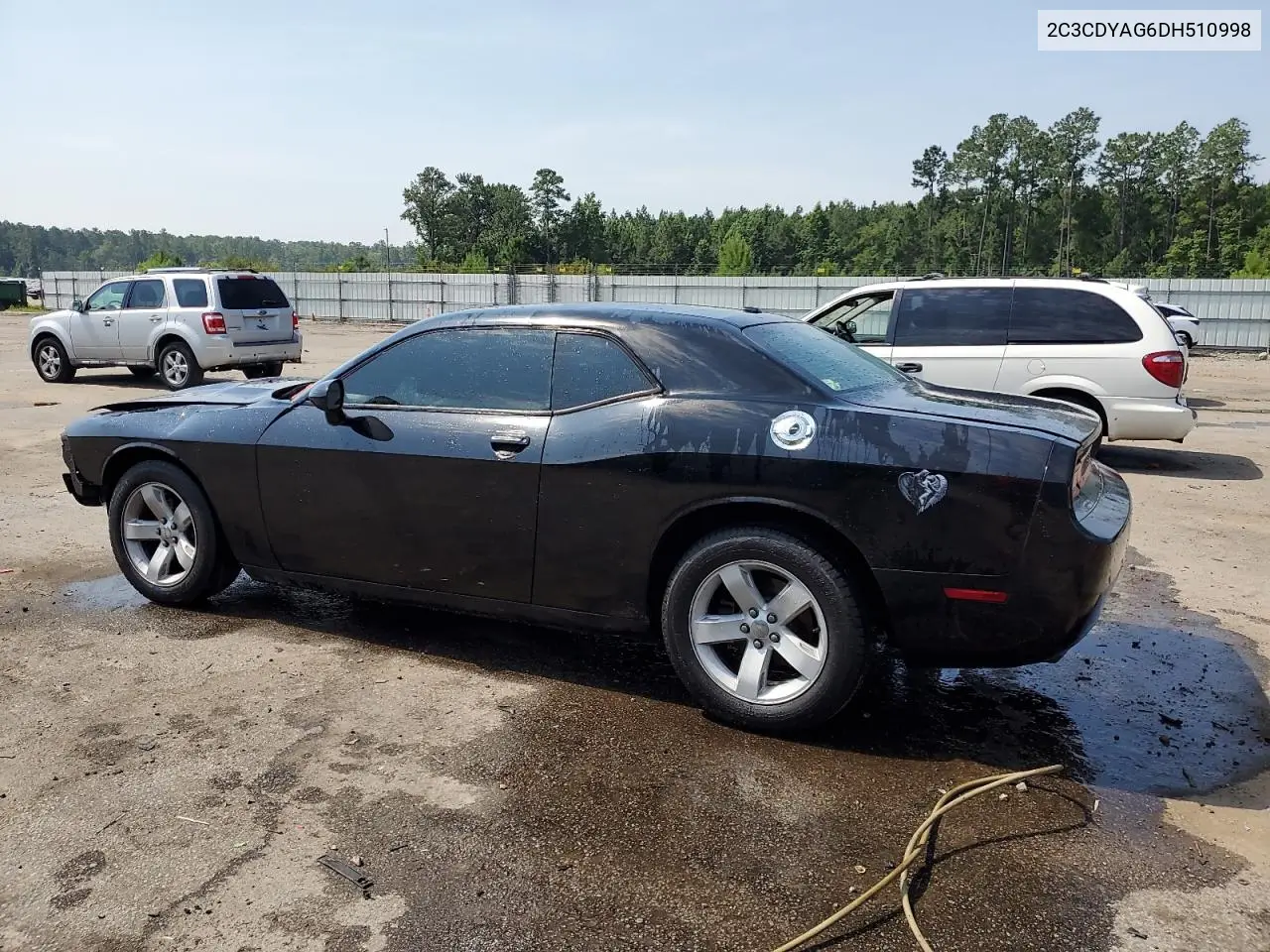 2013 Dodge Challenger Sxt VIN: 2C3CDYAG6DH510998 Lot: 62502945