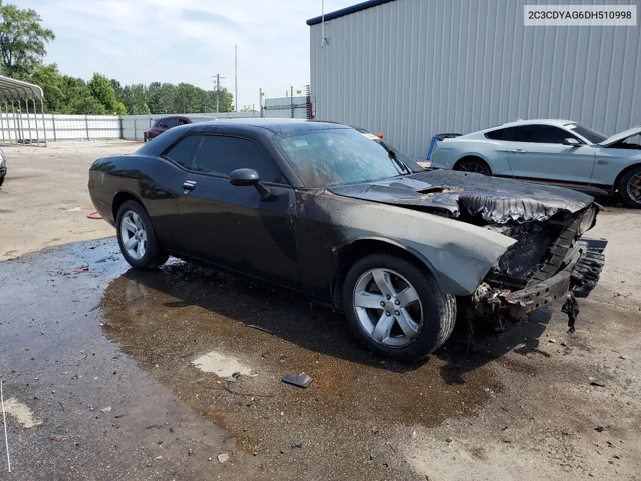 2013 Dodge Challenger Sxt VIN: 2C3CDYAG6DH510998 Lot: 62502945