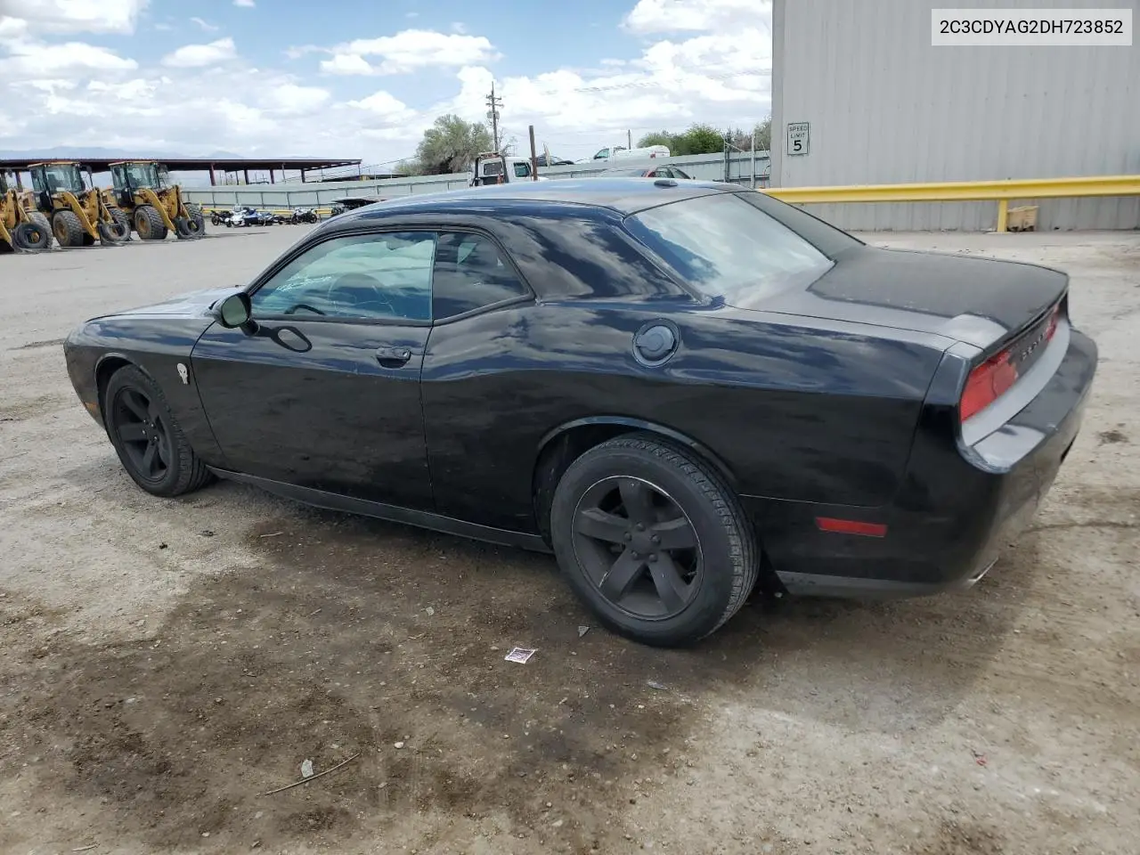 2013 Dodge Challenger Sxt VIN: 2C3CDYAG2DH723852 Lot: 62515525