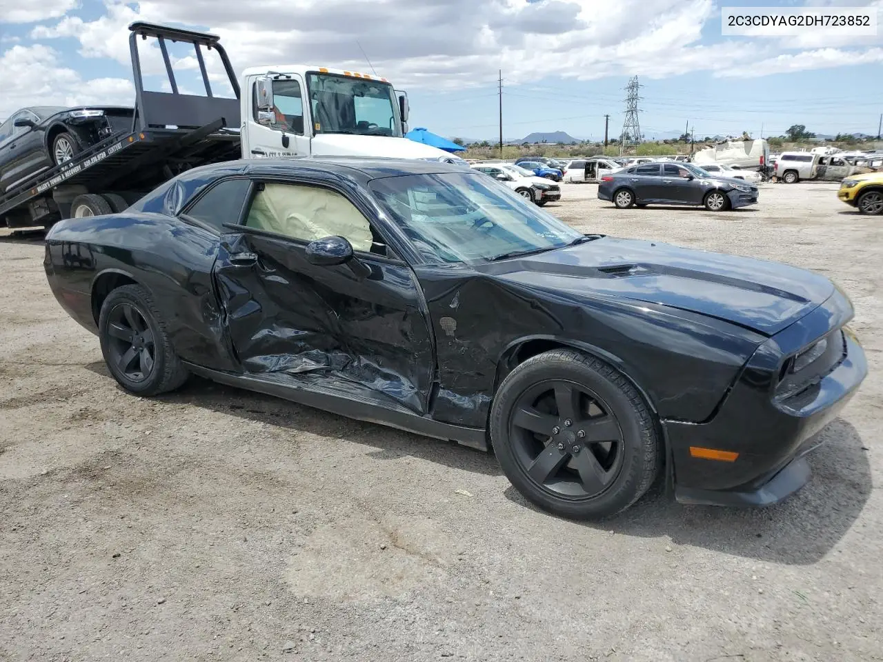 2013 Dodge Challenger Sxt VIN: 2C3CDYAG2DH723852 Lot: 62515525