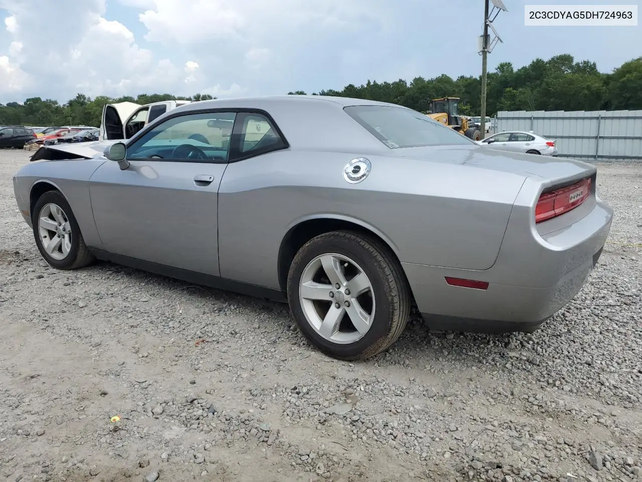 2013 Dodge Challenger Sxt VIN: 2C3CDYAG5DH724963 Lot: 62653185