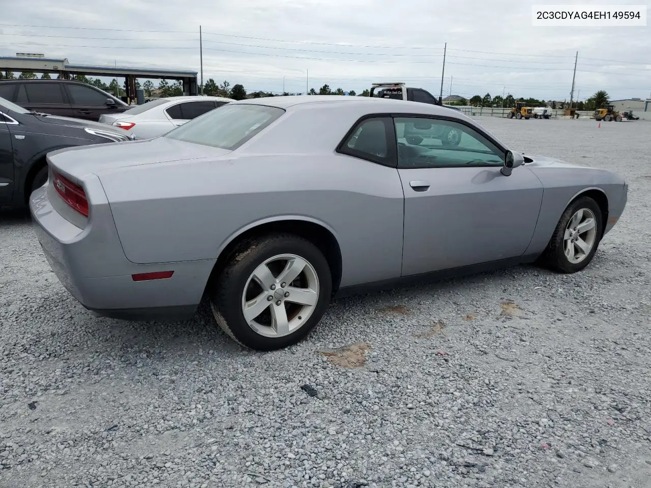2c3cdyag4eh149594 2C3CDYAG4EH149594 2014 Dodge Challenger Sxt