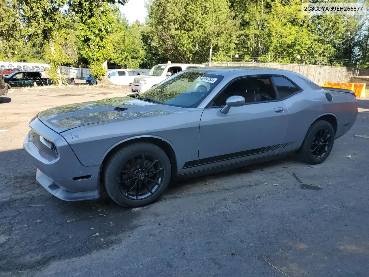 2014 Dodge Challenger Sxt VIN: 2C3CDYAG9EH266877 Lot: 63044795