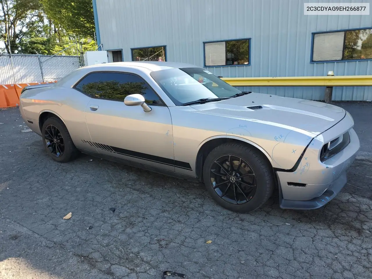 2014 Dodge Challenger Sxt VIN: 2C3CDYAG9EH266877 Lot: 63044795