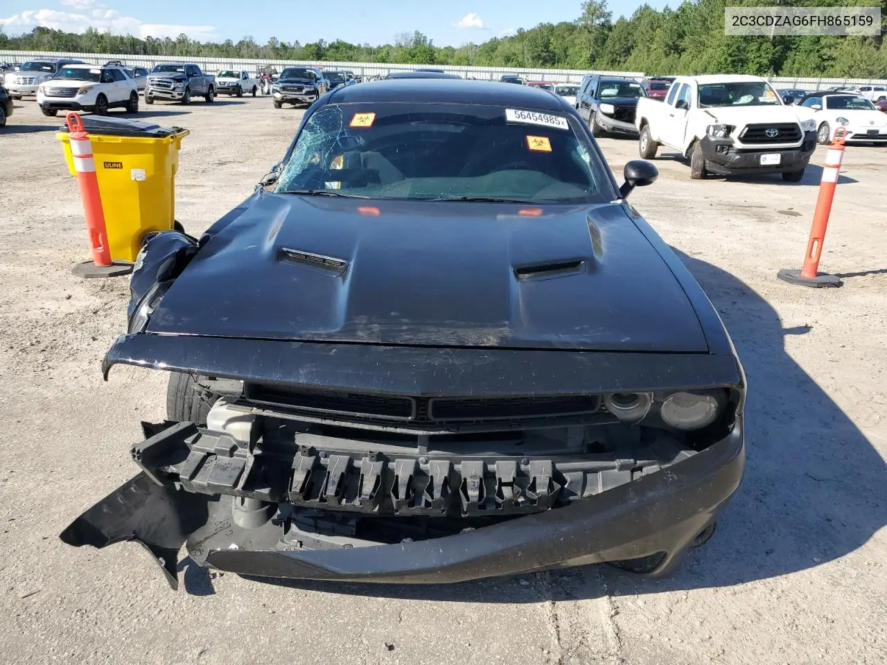 2015 Dodge Challenger Sxt VIN: 2C3CDZAG6FH865159 Lot: 56454985