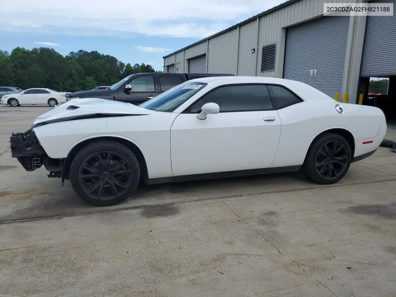 2015 Dodge Challenger Sxt VIN: 2C3CDZAG2FH821188 Lot: 56646255