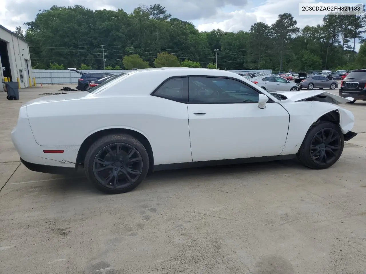 2015 Dodge Challenger Sxt VIN: 2C3CDZAG2FH821188 Lot: 56646255