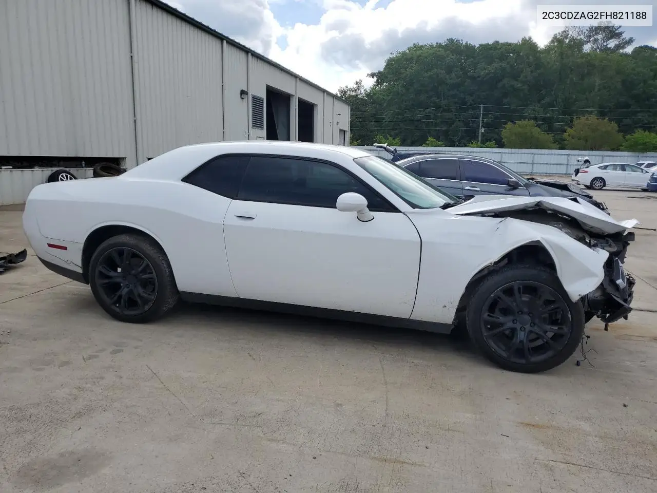 2015 Dodge Challenger Sxt VIN: 2C3CDZAG2FH821188 Lot: 56646255