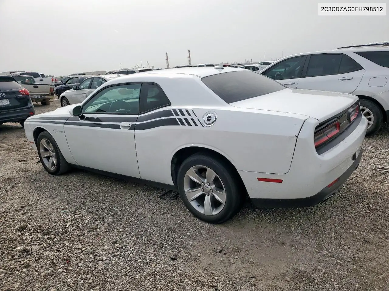 2015 Dodge Challenger Sxt VIN: 2C3CDZAG0FH798512 Lot: 56932245