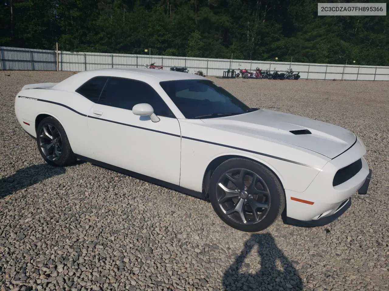 2015 Dodge Challenger Sxt VIN: 2C3CDZAG7FH895366 Lot: 61761475