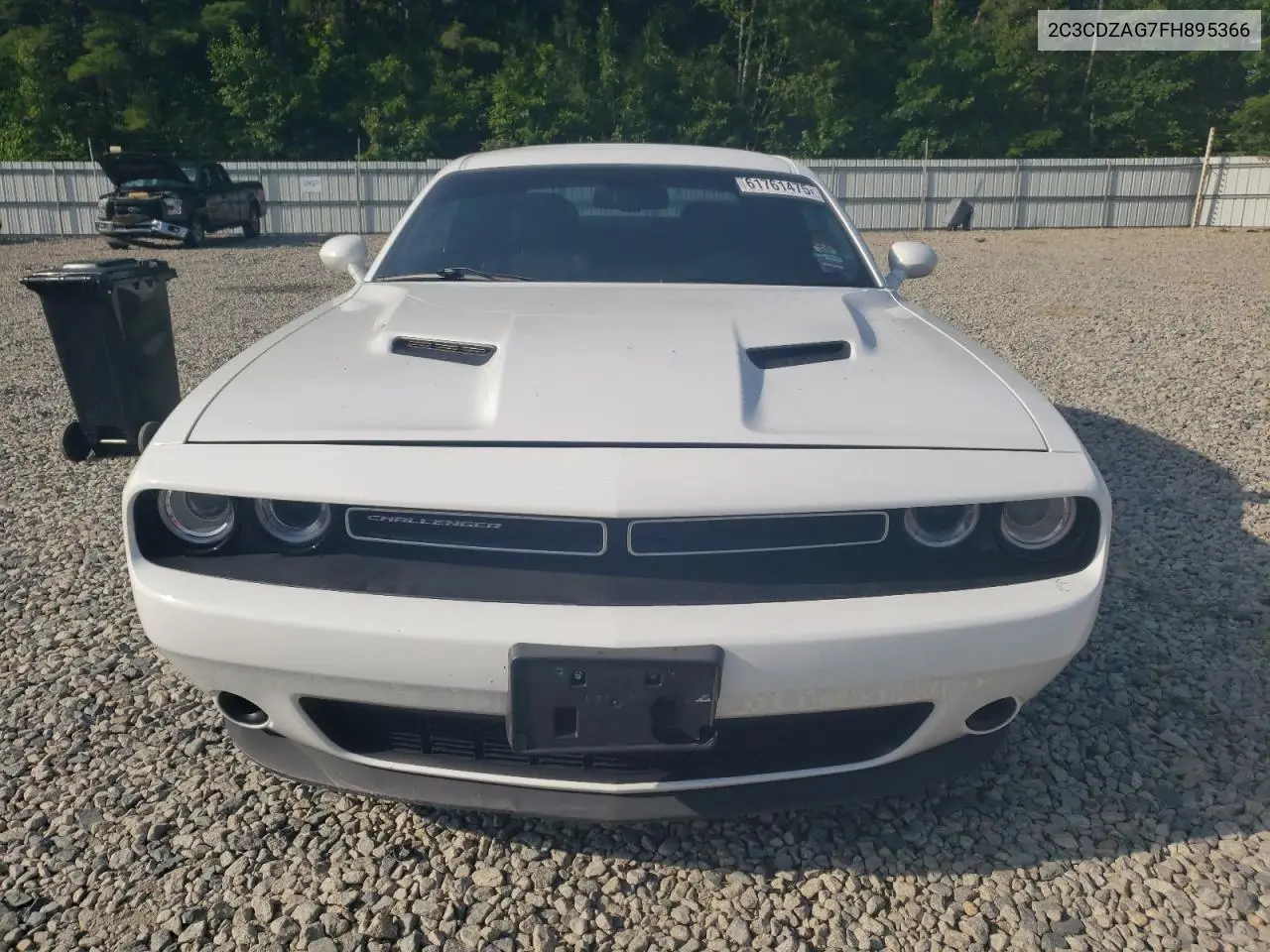 2015 Dodge Challenger Sxt VIN: 2C3CDZAG7FH895366 Lot: 61761475