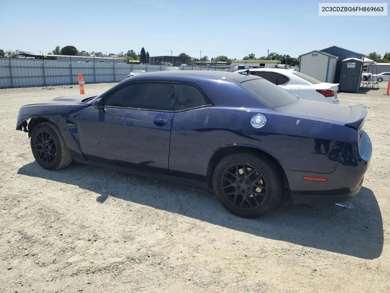 2015 Dodge Challenger Sxt Plus VIN: 2C3CDZBG6FH869663 Lot: 62143575