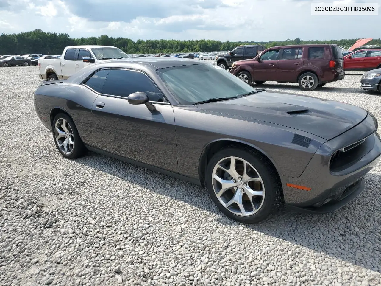 2015 Dodge Challenger Sxt Plus VIN: 2C3CDZBG3FH835096 Lot: 62408935