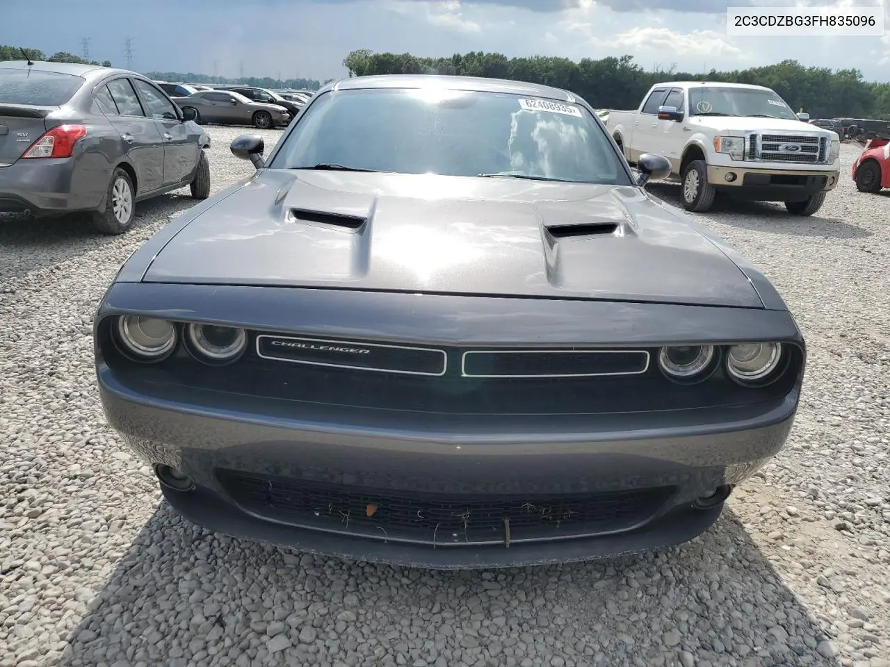 2015 Dodge Challenger Sxt Plus VIN: 2C3CDZBG3FH835096 Lot: 62408935