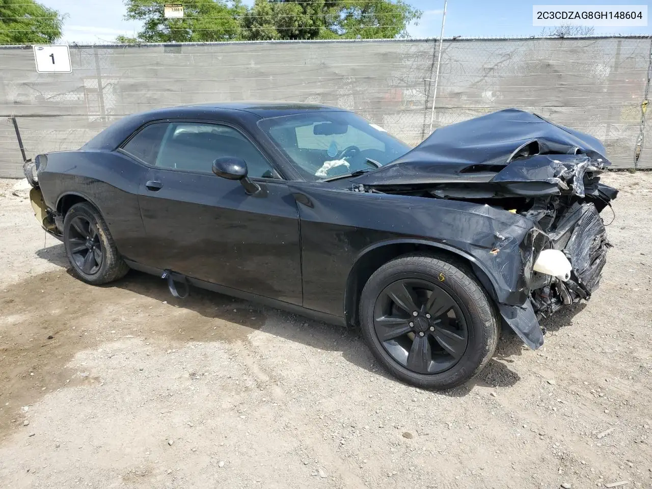 2016 Dodge Challenger Sxt VIN: 2C3CDZAG8GH148604 Lot: 56433775