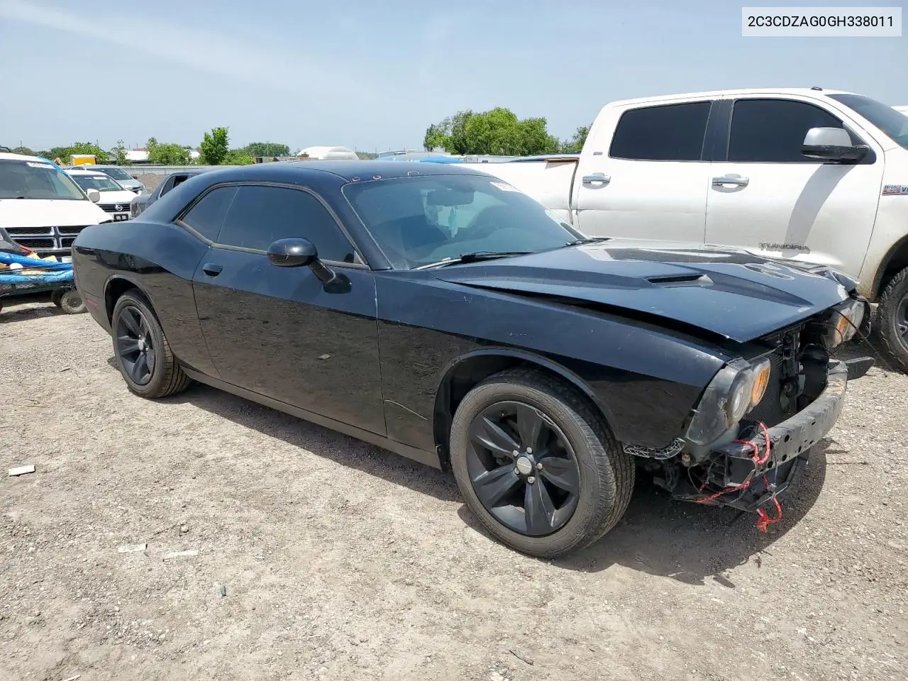 2016 Dodge Challenger Sxt VIN: 2C3CDZAG0GH338011 Lot: 56911905