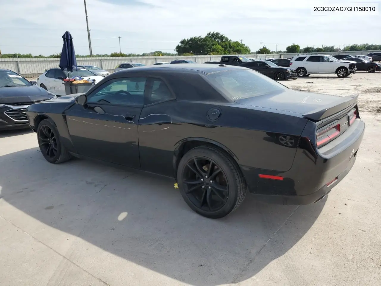 2016 Dodge Challenger Sxt VIN: 2C3CDZAG7GH158010 Lot: 57030265