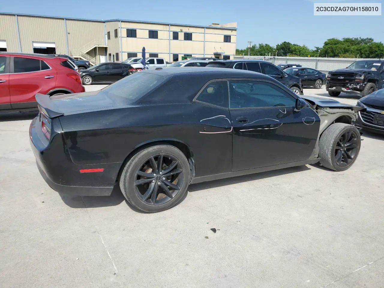 2016 Dodge Challenger Sxt VIN: 2C3CDZAG7GH158010 Lot: 57030265