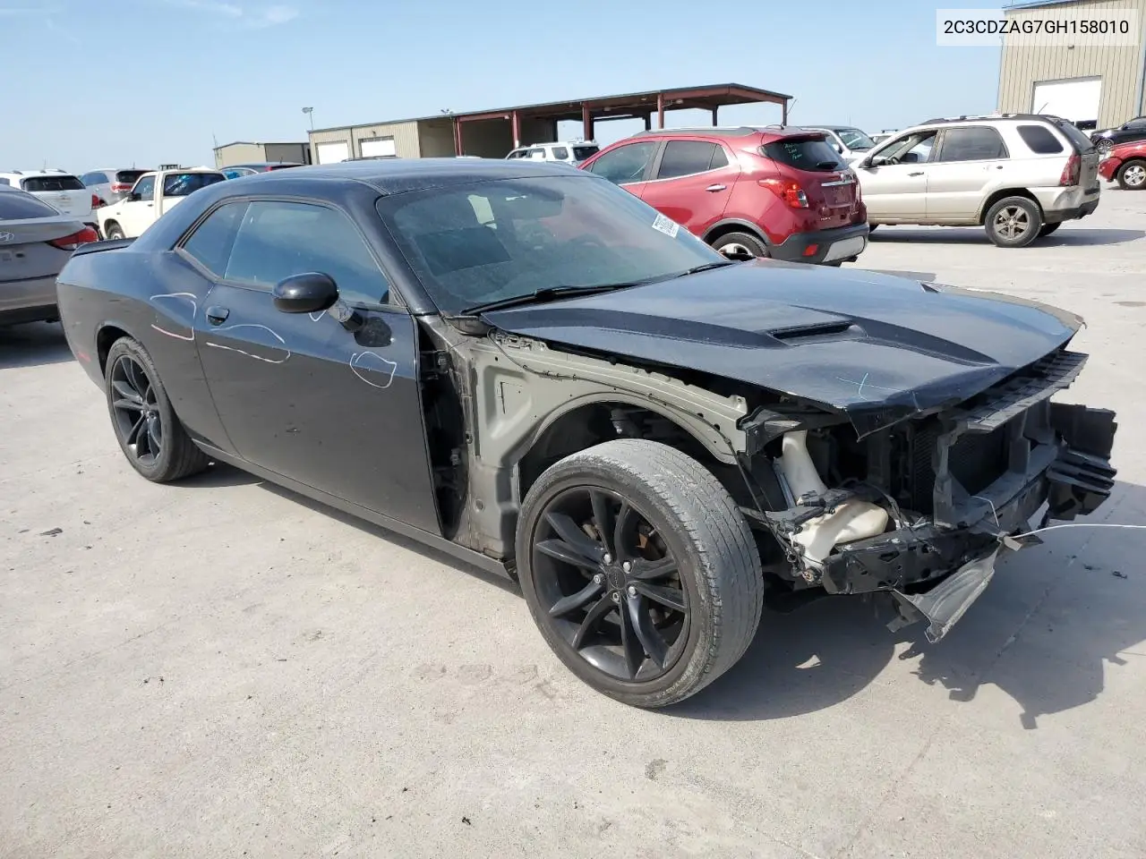 2016 Dodge Challenger Sxt VIN: 2C3CDZAG7GH158010 Lot: 57030265