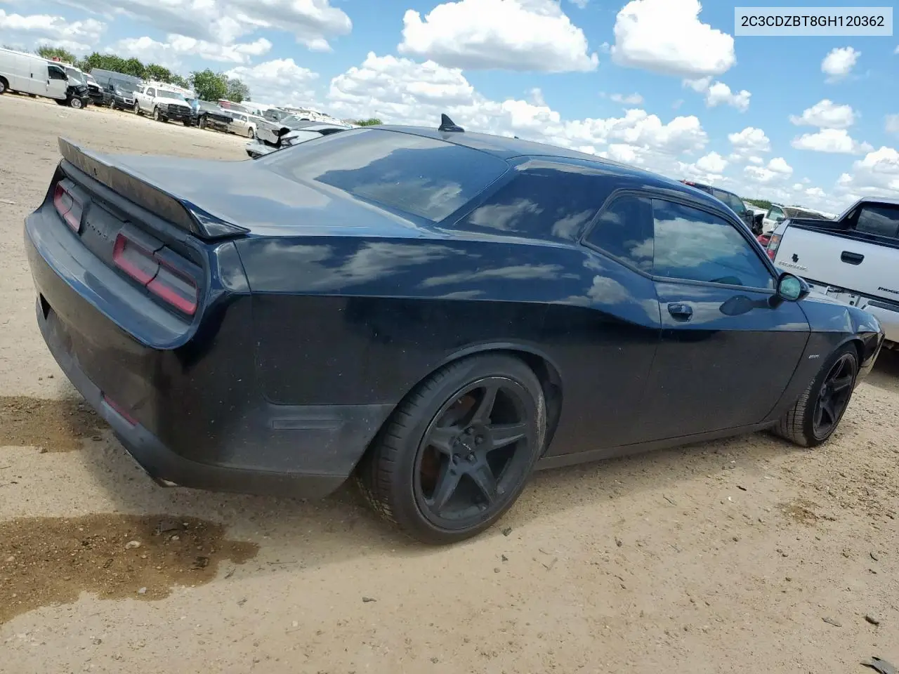 2016 Dodge Challenger R/T VIN: 2C3CDZBT8GH120362 Lot: 61696375
