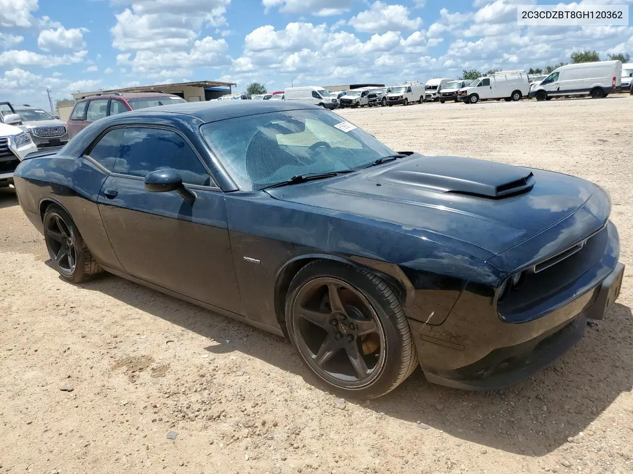 2016 Dodge Challenger R/T VIN: 2C3CDZBT8GH120362 Lot: 61696375
