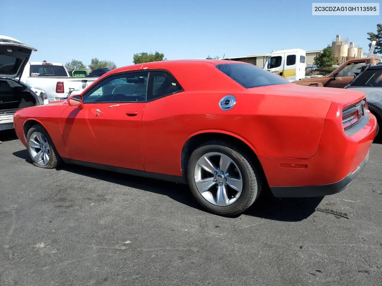 2016 Dodge Challenger Sxt VIN: 2C3CDZAG1GH113595 Lot: 62060535