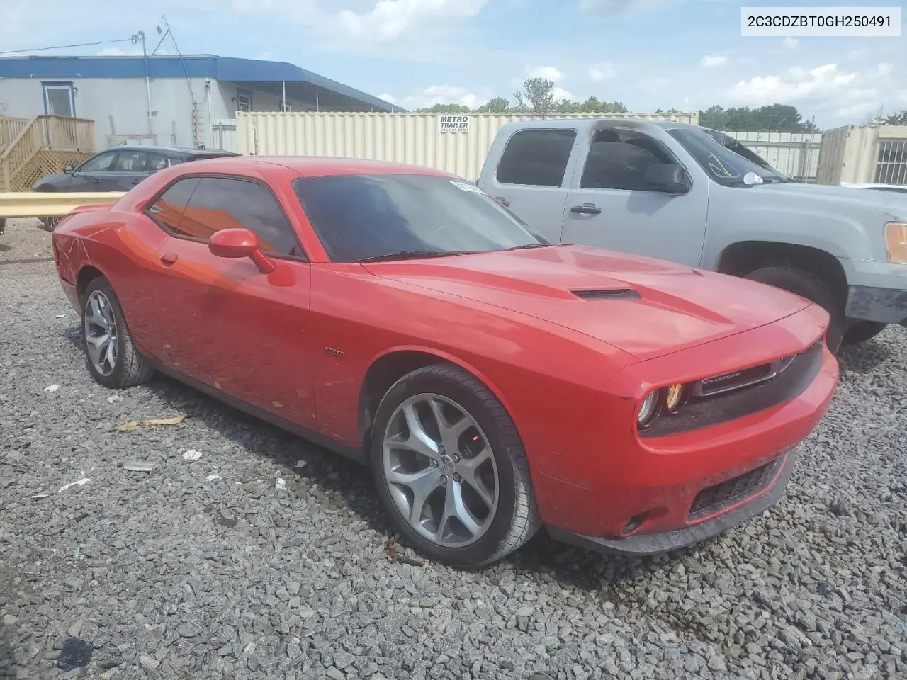 2016 Dodge Challenger R/T VIN: 2C3CDZBT0GH250491 Lot: 62119405