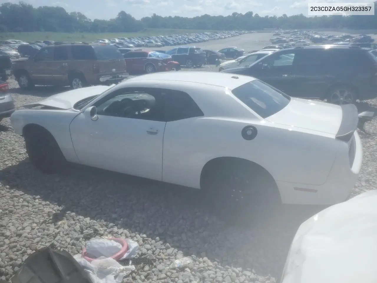 2016 Dodge Challenger Sxt VIN: 2C3CDZAG5GH323357 Lot: 62629675