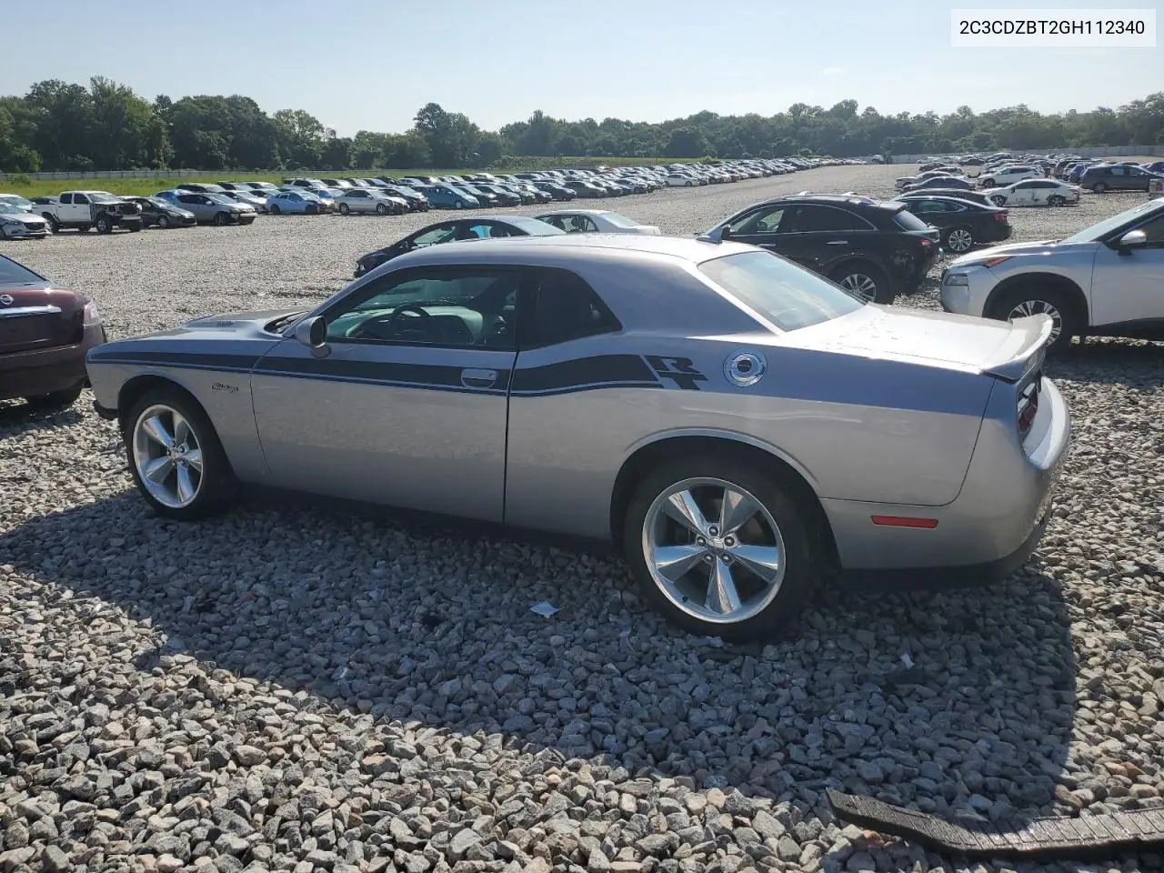 2016 Dodge Challenger R/T VIN: 2C3CDZBT2GH112340 Lot: 62854295