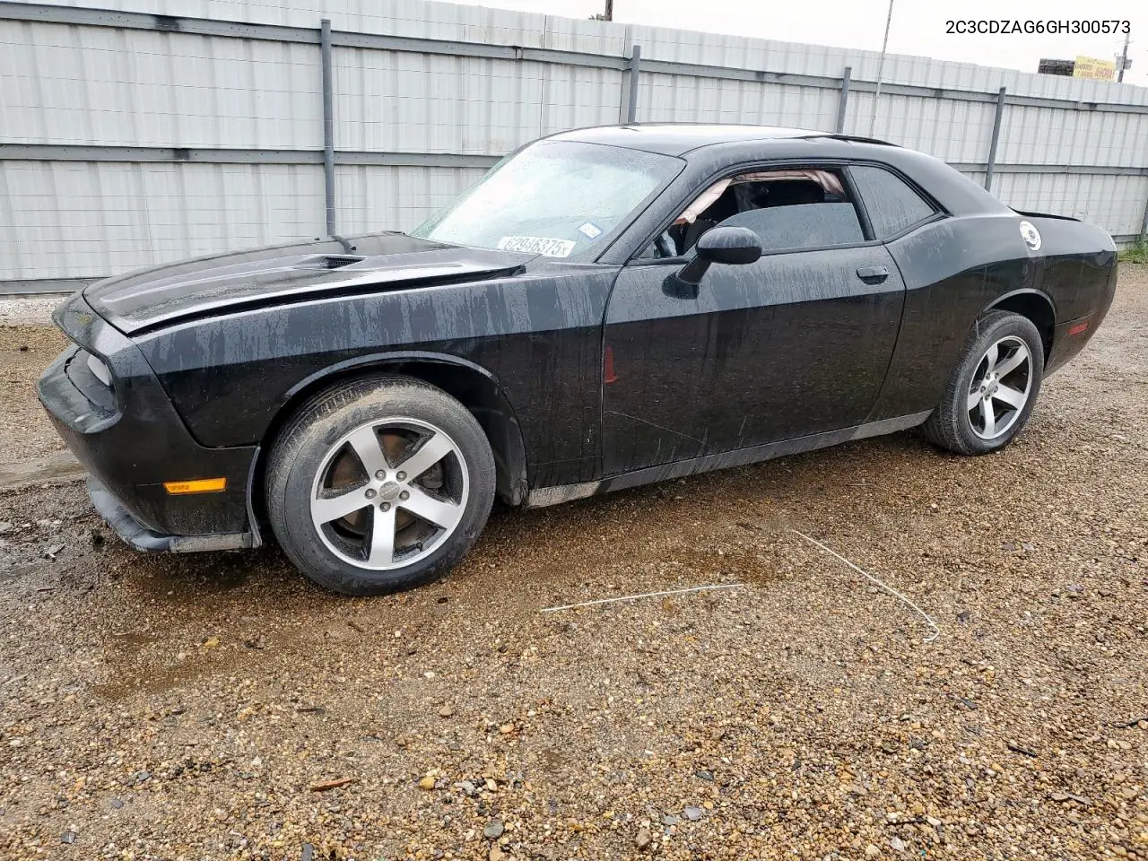 2016 Dodge Challenger Sxt VIN: 2C3CDZAG6GH300573 Lot: 62946375