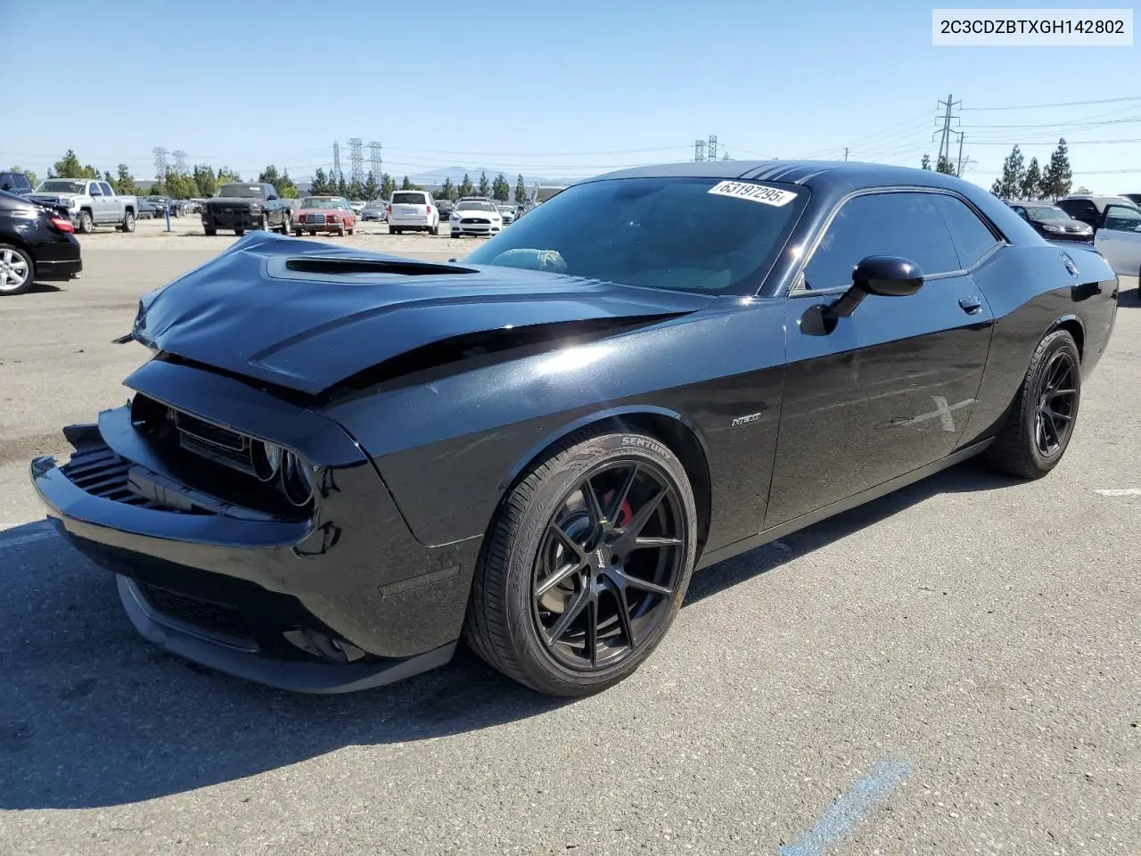2016 Dodge Challenger R/T VIN: 2C3CDZBTXGH142802 Lot: 63197295