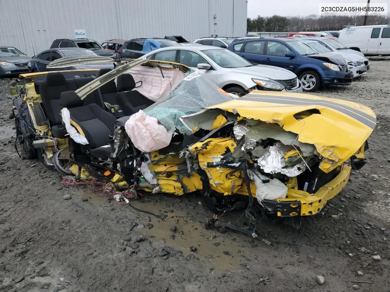 2017 Dodge Challenger Sxt VIN: 2C3CDZAG5HH583226 Lot: 46778625