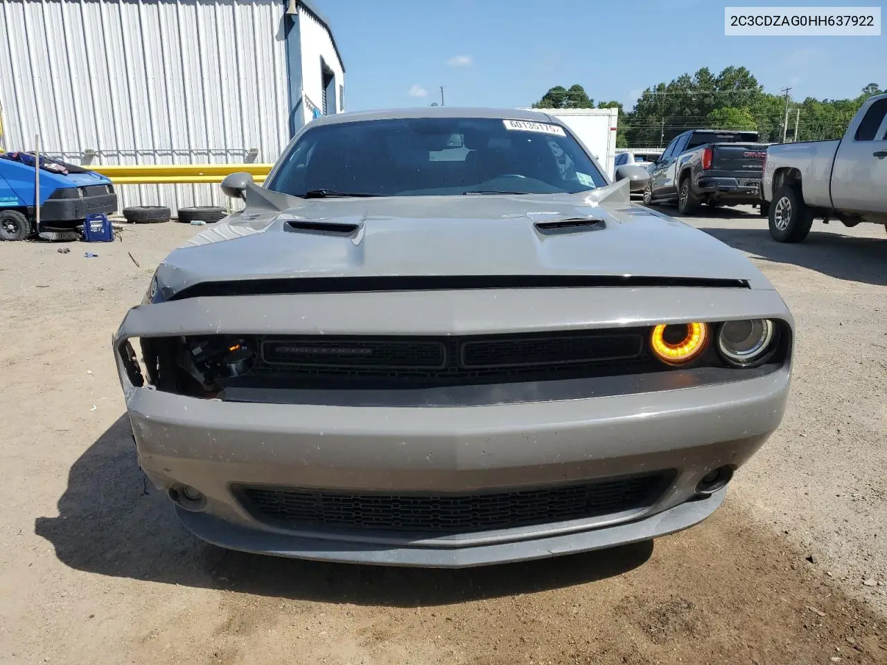 2017 Dodge Challenger Sxt VIN: 2C3CDZAG0HH637922 Lot: 60135175