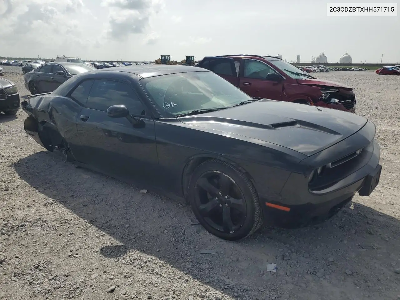 2017 Dodge Challenger R/T VIN: 2C3CDZBTXHH571715 Lot: 61813715