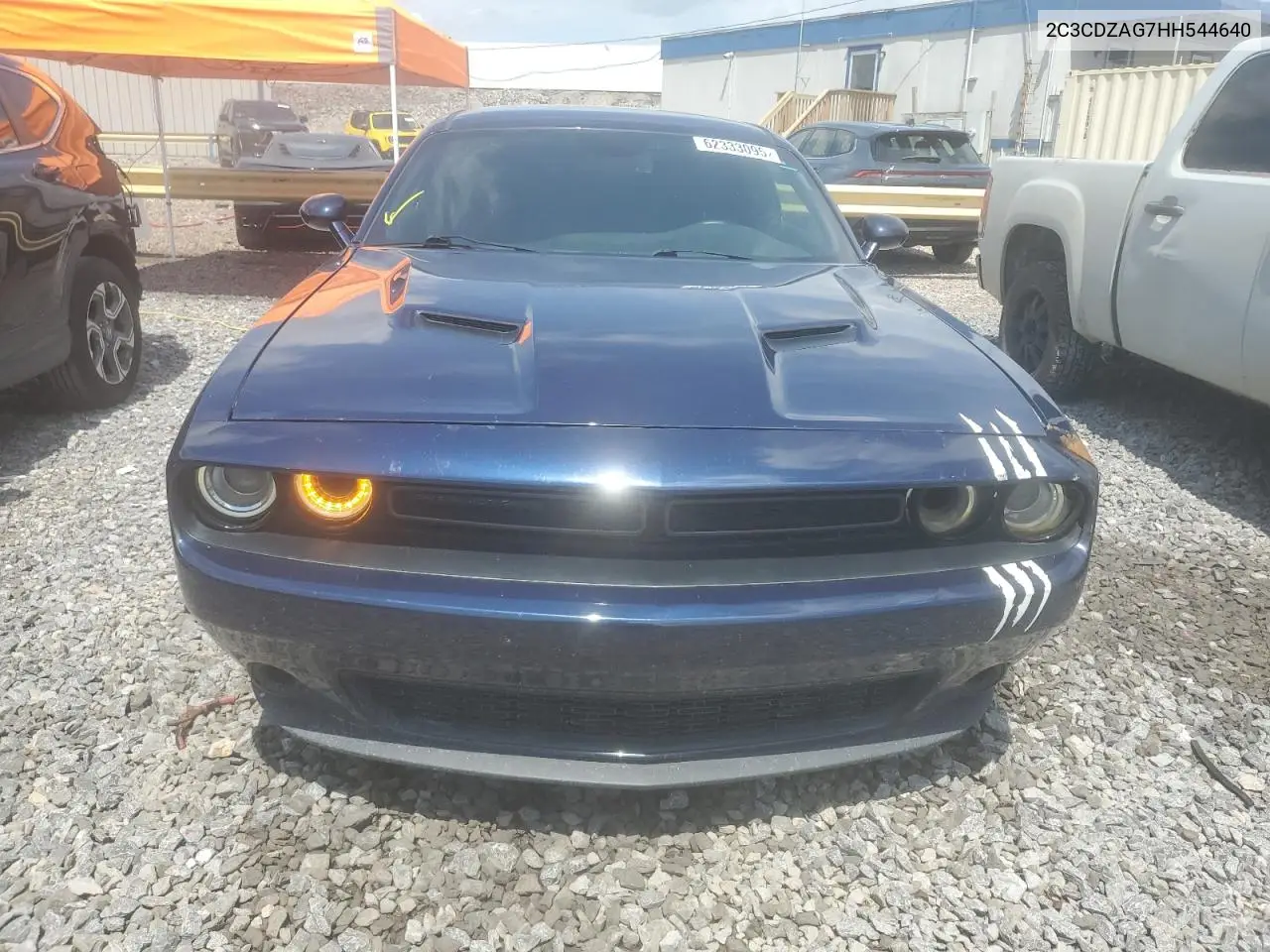 2017 Dodge Challenger Sxt VIN: 2C3CDZAG7HH544640 Lot: 62333095
