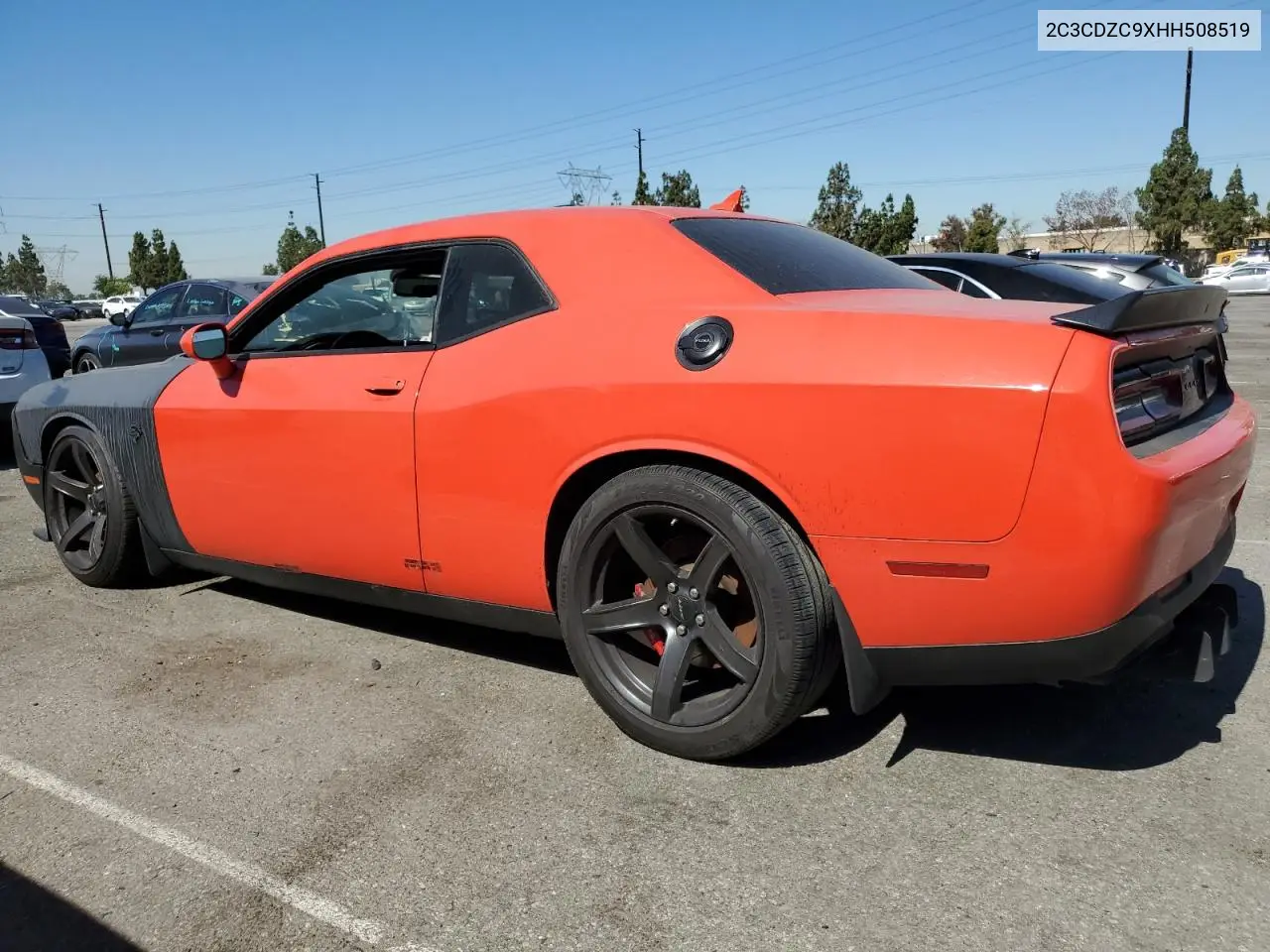 2017 Dodge Challenger Srt Hellcat VIN: 2C3CDZC9XHH508519 Lot: 63109565