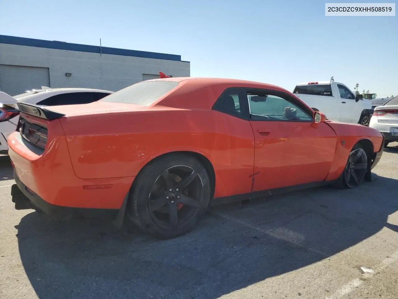 2017 Dodge Challenger Srt Hellcat VIN: 2C3CDZC9XHH508519 Lot: 63109565